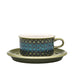 Arabia HLA Tea Cup Green 0,28 l, vintage tea cup Arabia