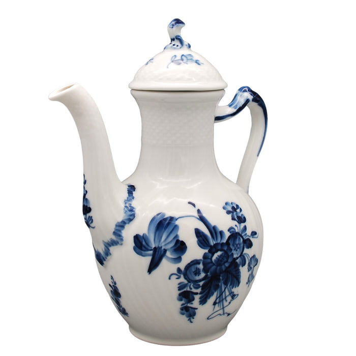 Royal Copenhagen Blue Flower Coffee Pot Design 1517, vintage Coffee pot Royal Copenhagen   