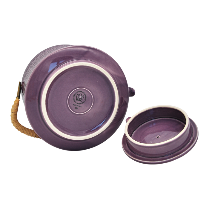 J.H. Quistgaard Cordial Palet Teapot purple, vintage teapot Quistgaard